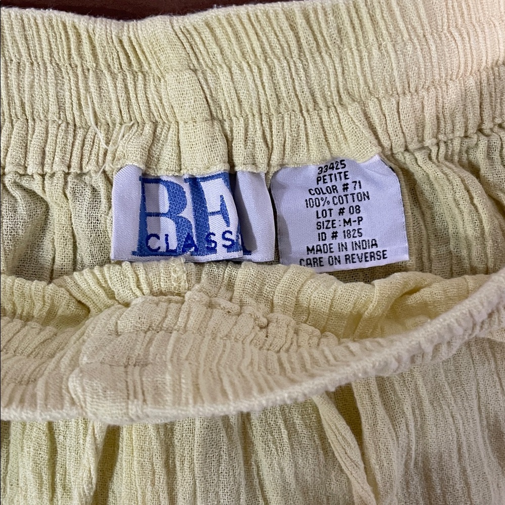 Yellow Drawstring Skirt - Picture 3 of 3